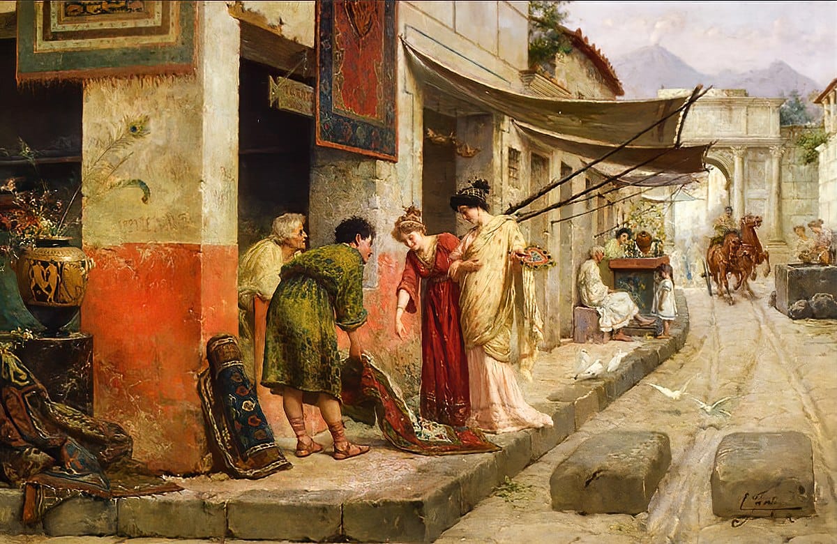 Merchant in Pompeii