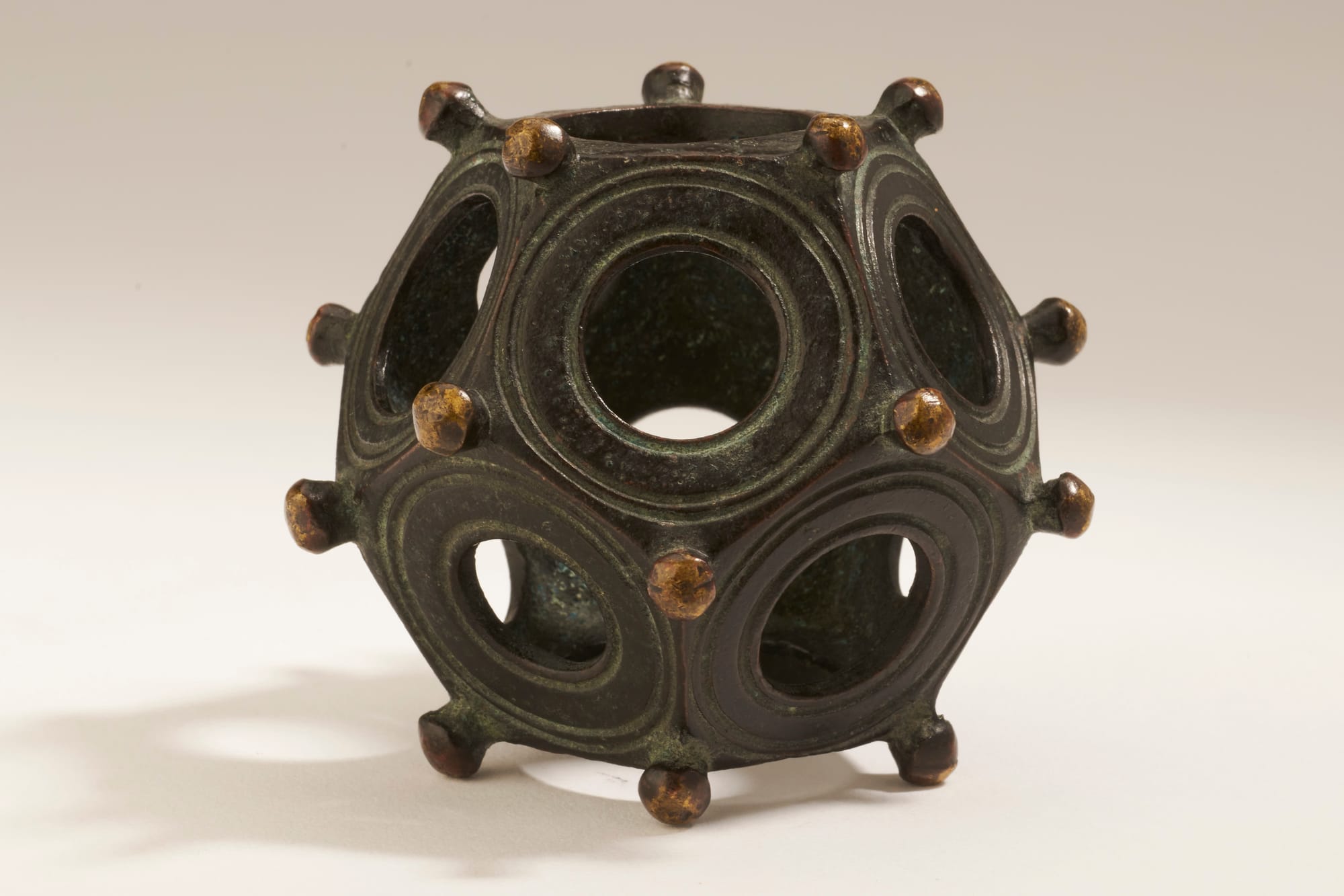 Dodecahedron, 1st to 4th century, bronze