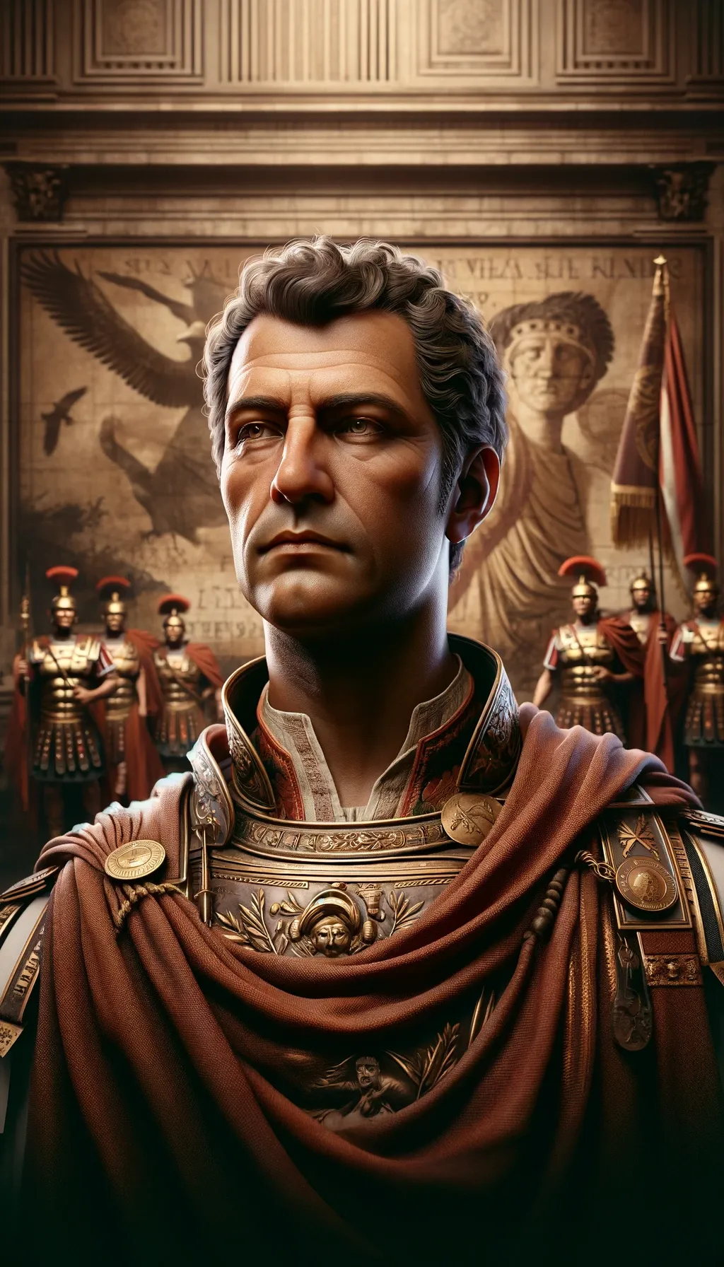 A portrait of Mark Antony
