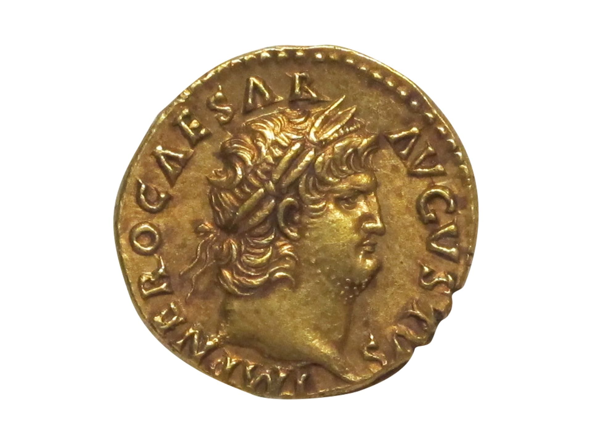 Gold aureus of Nero