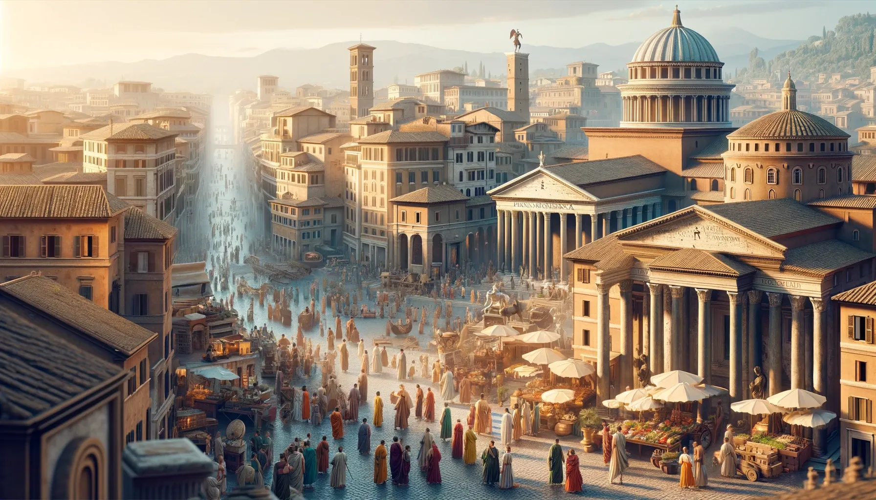 Rome during Pax Romana. 