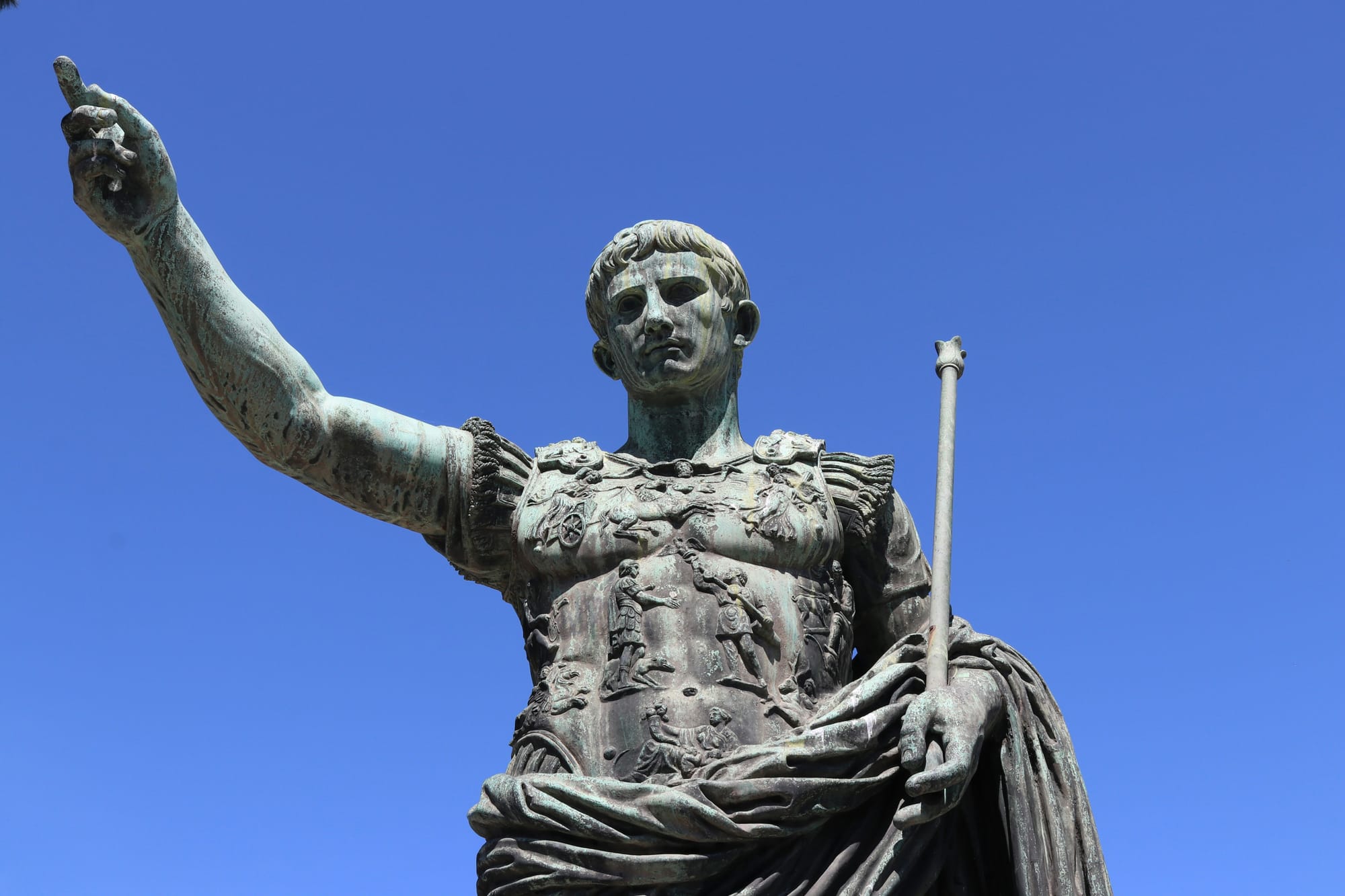 The Prima Portal statue of Emperor Augustus