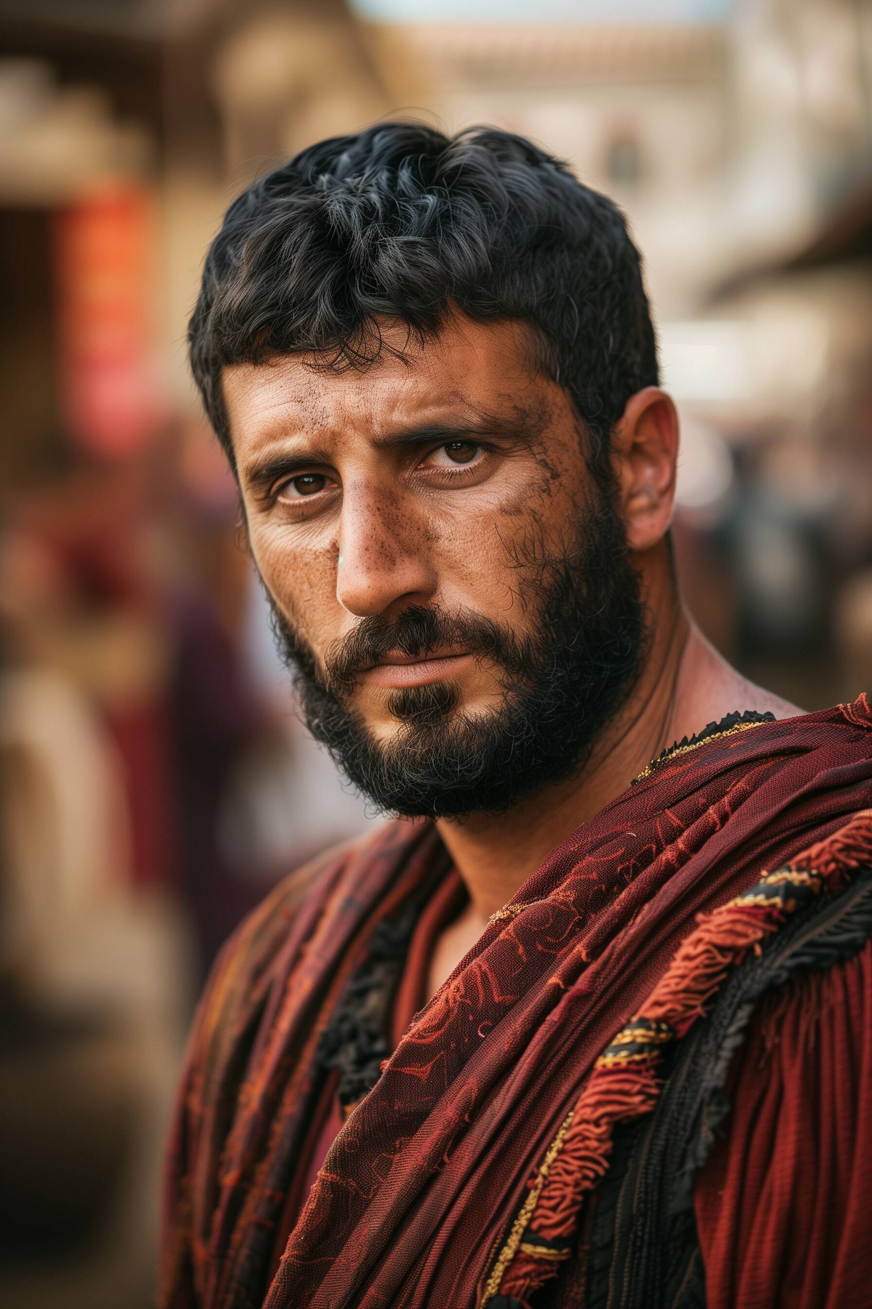 A possible portrait photo of Apollodorus of Damascus, during the time of Trajan’s market construction