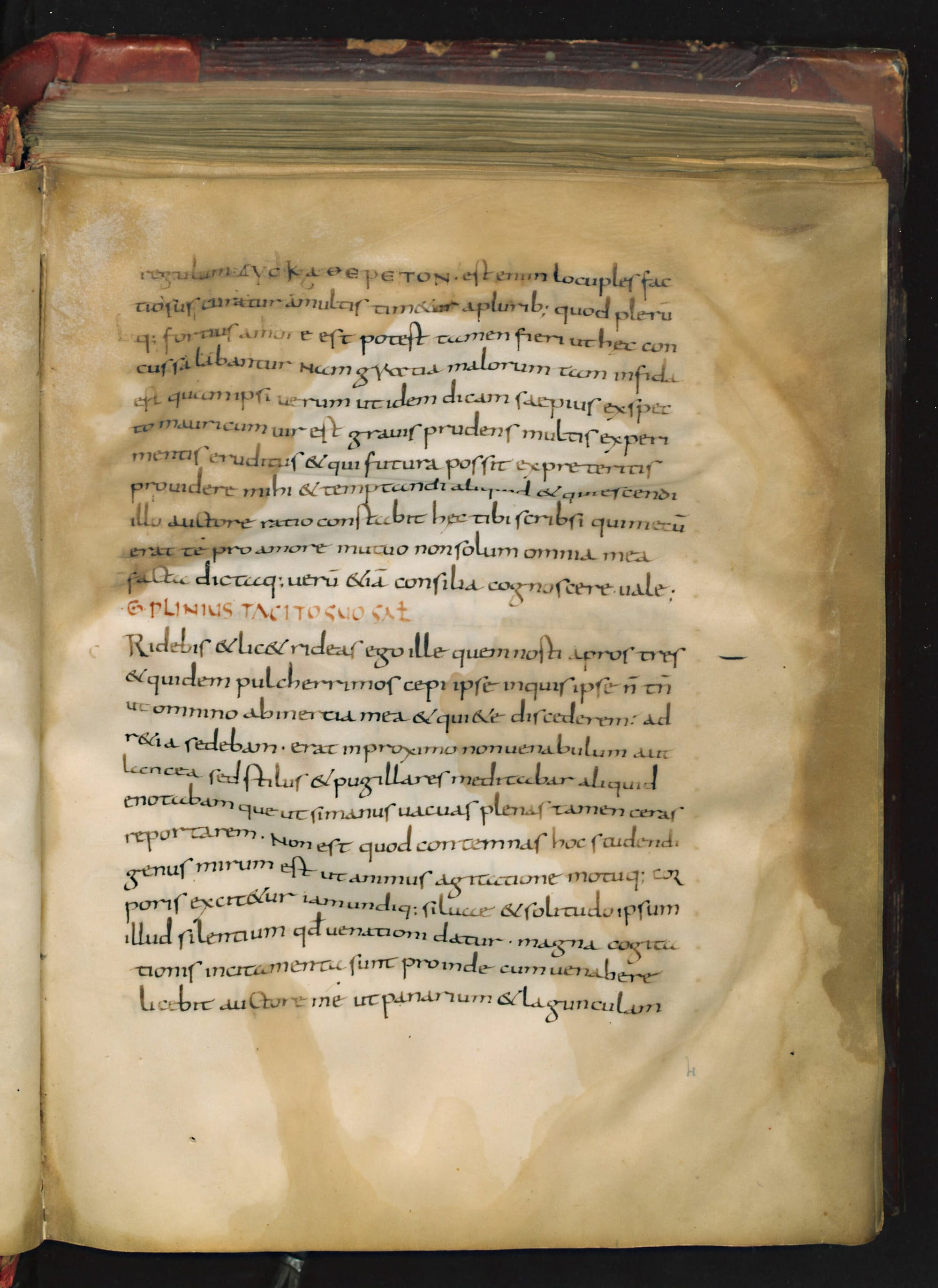 Plinii Epistolae, Biblioteca Medicea Laurenziana