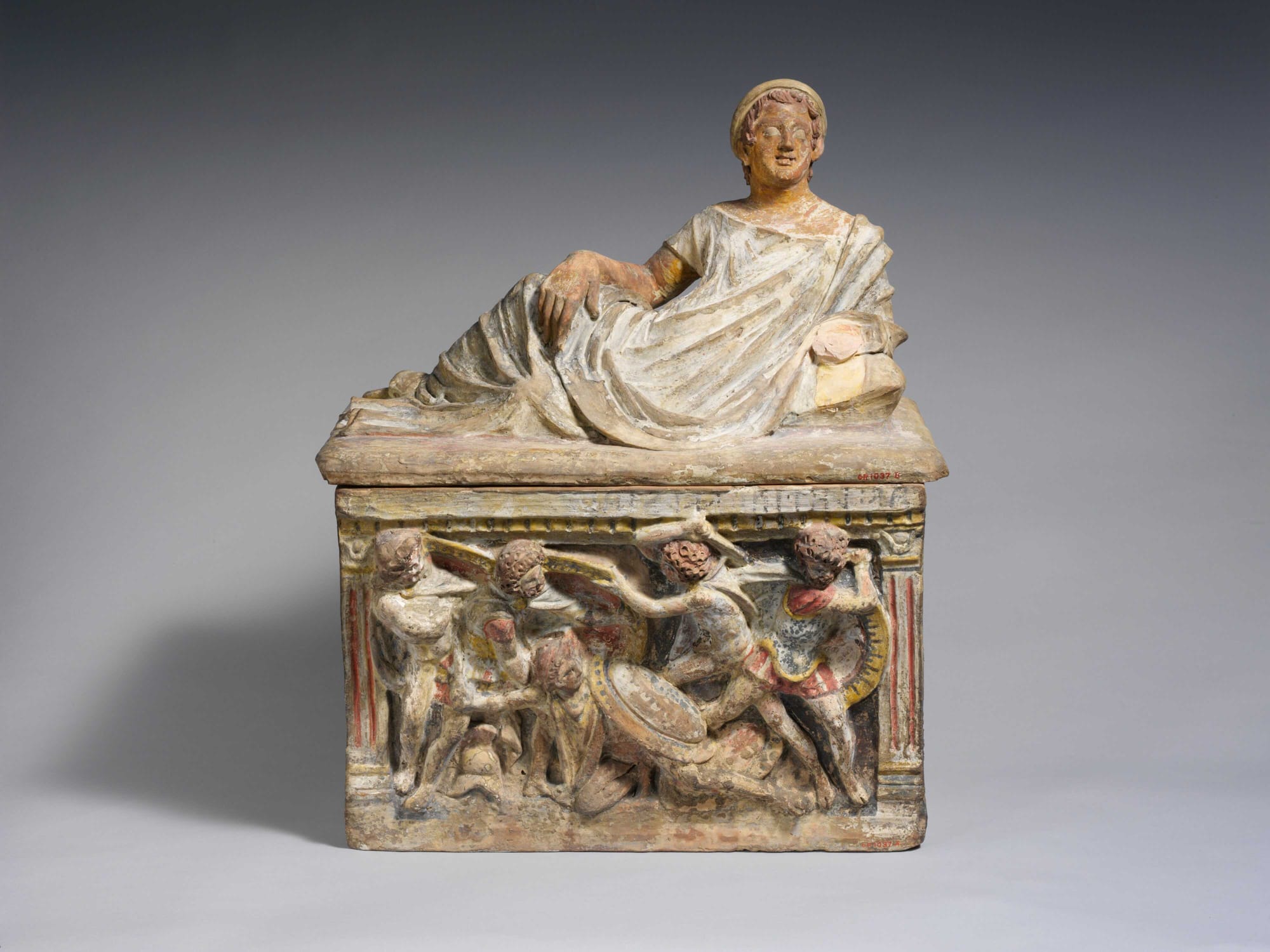 Ancient Roman Terracotta Cinerary Urn