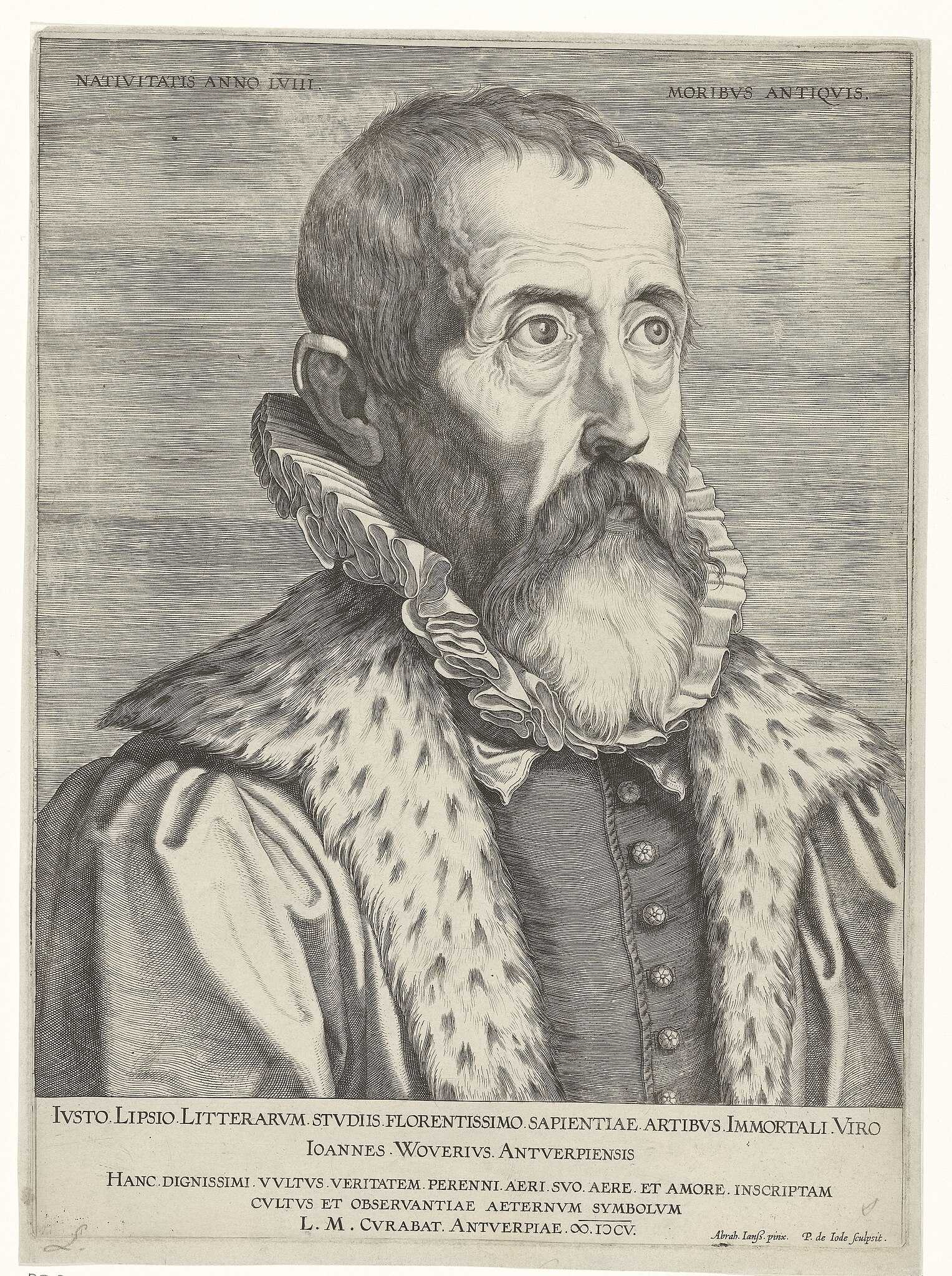 Portrait of Justus Lipsius