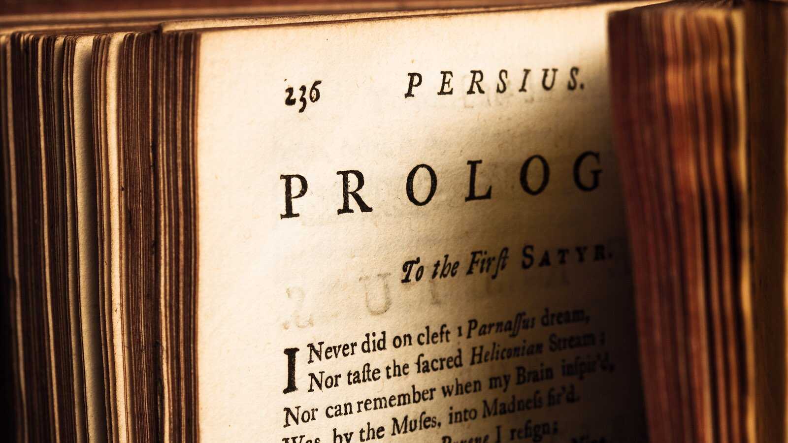 A part of Juvenalis and Persius Satires (1735).