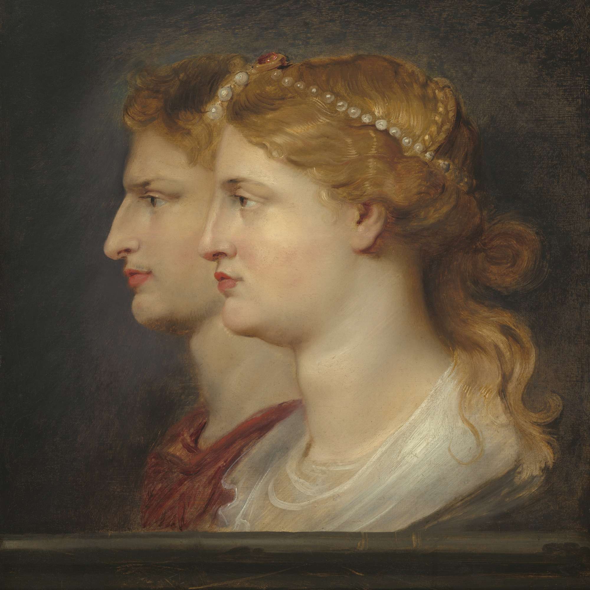 Agrippina the Elder and Germanicus, a painting by Rubens. 