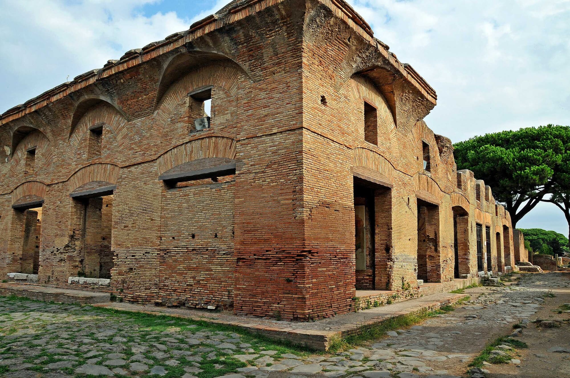 Casa di Diana Insula in Ostia.