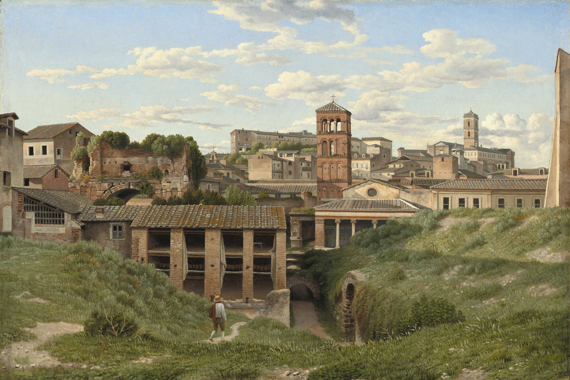 View of the Cloaca Maxima, Rome. Public domain