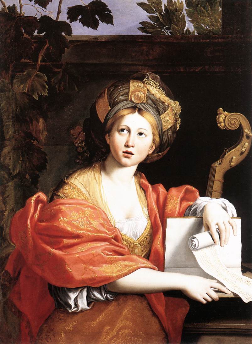  A Sibyl, by Domenichino