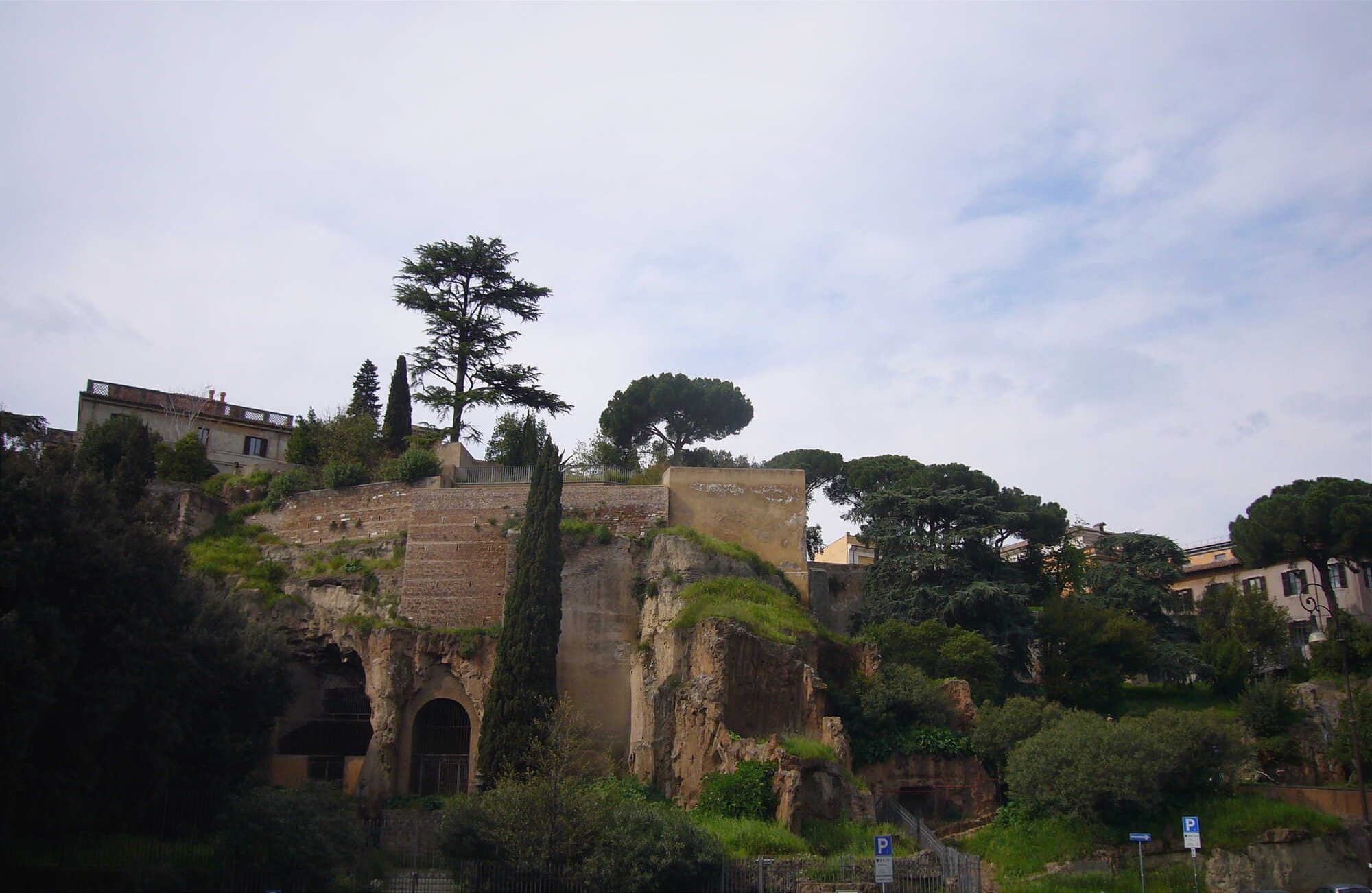 Tarpeian Rock, in Rome