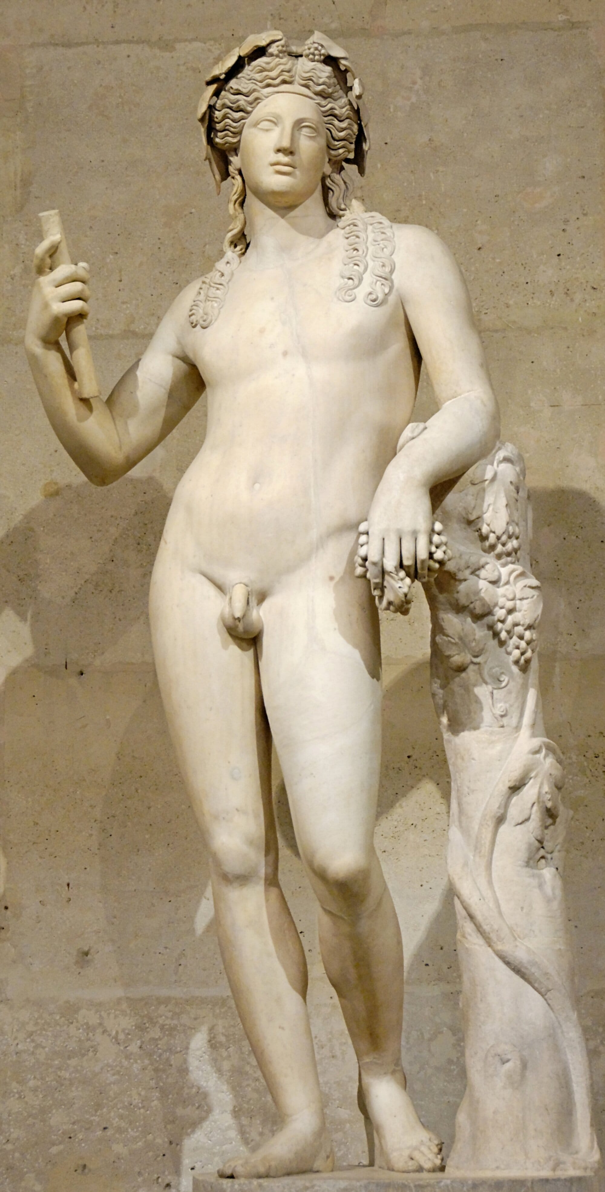 Second-century Roman statue of Dionysus 