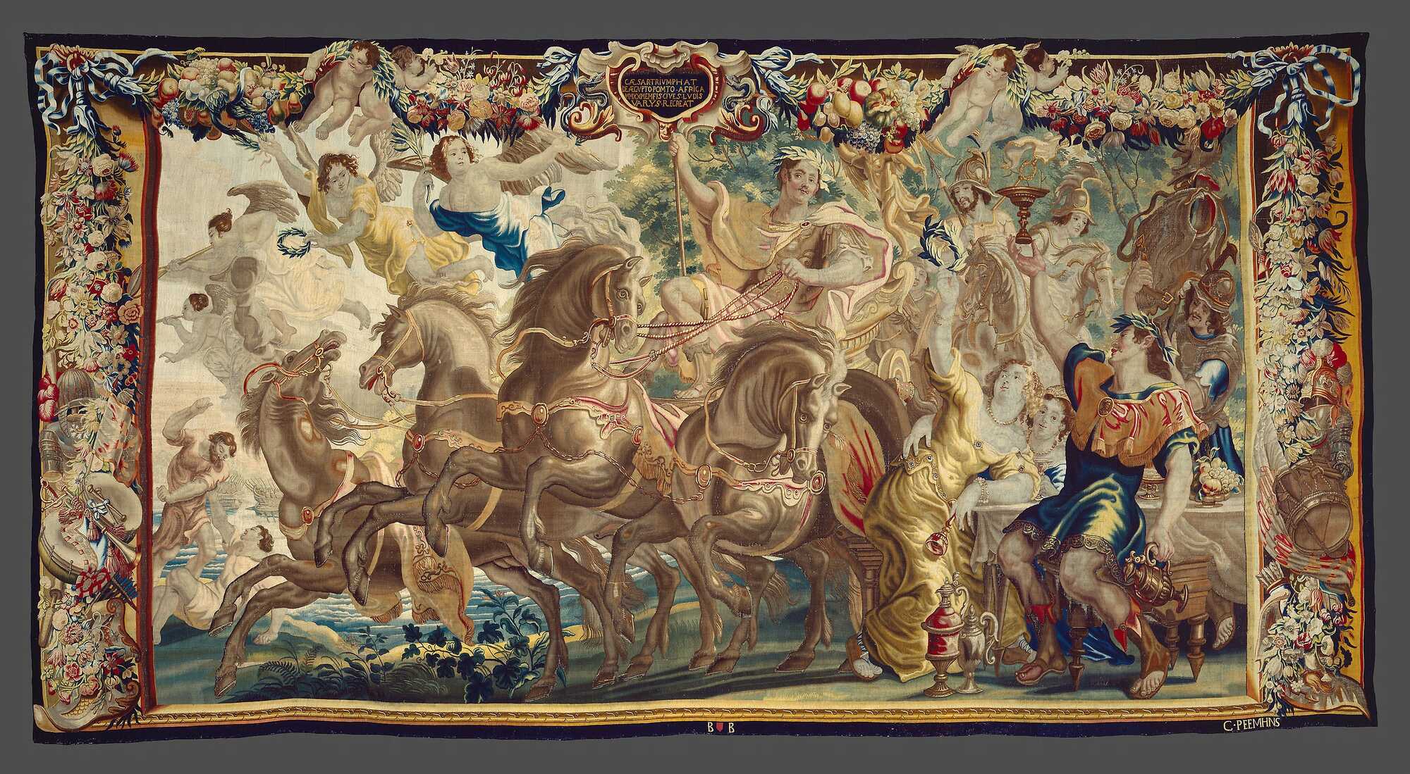 A tapestry of Justus van Egmont: The Triumph of Caesar