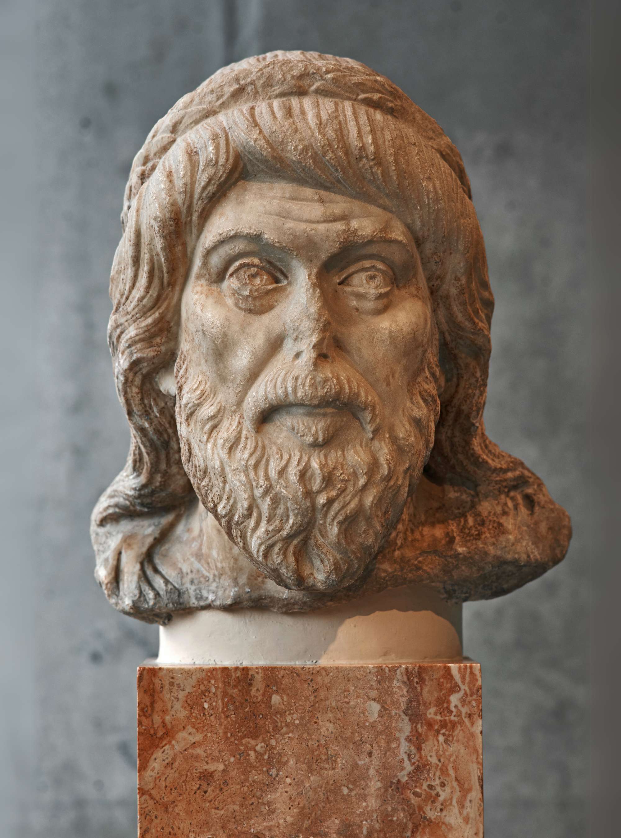 Possible bust of Greek historian, Plutarch