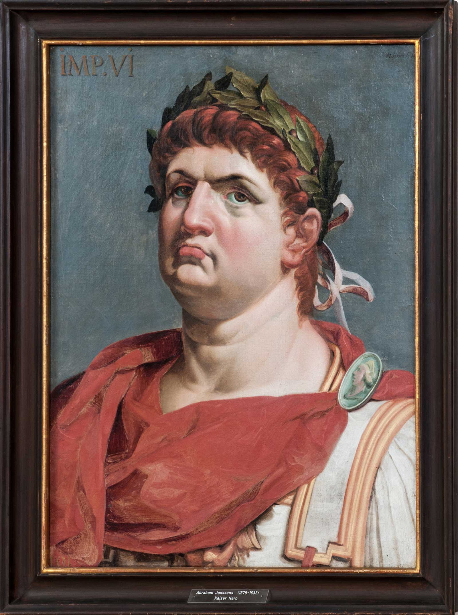 Emperor Nero's portaitt, by Abraham Janssens I