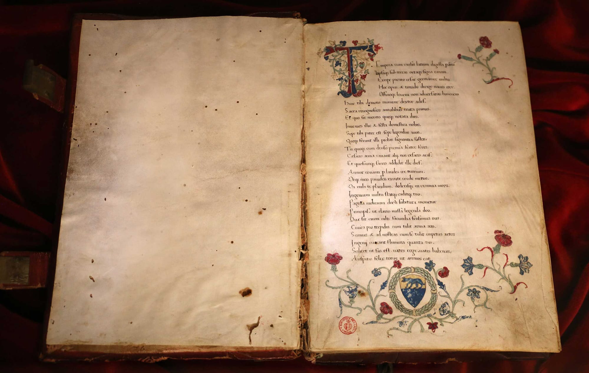 Ovid's Fasti from a Tuscan version of 1410, in the Biblioteca Medicea Laurenziana manuscripts