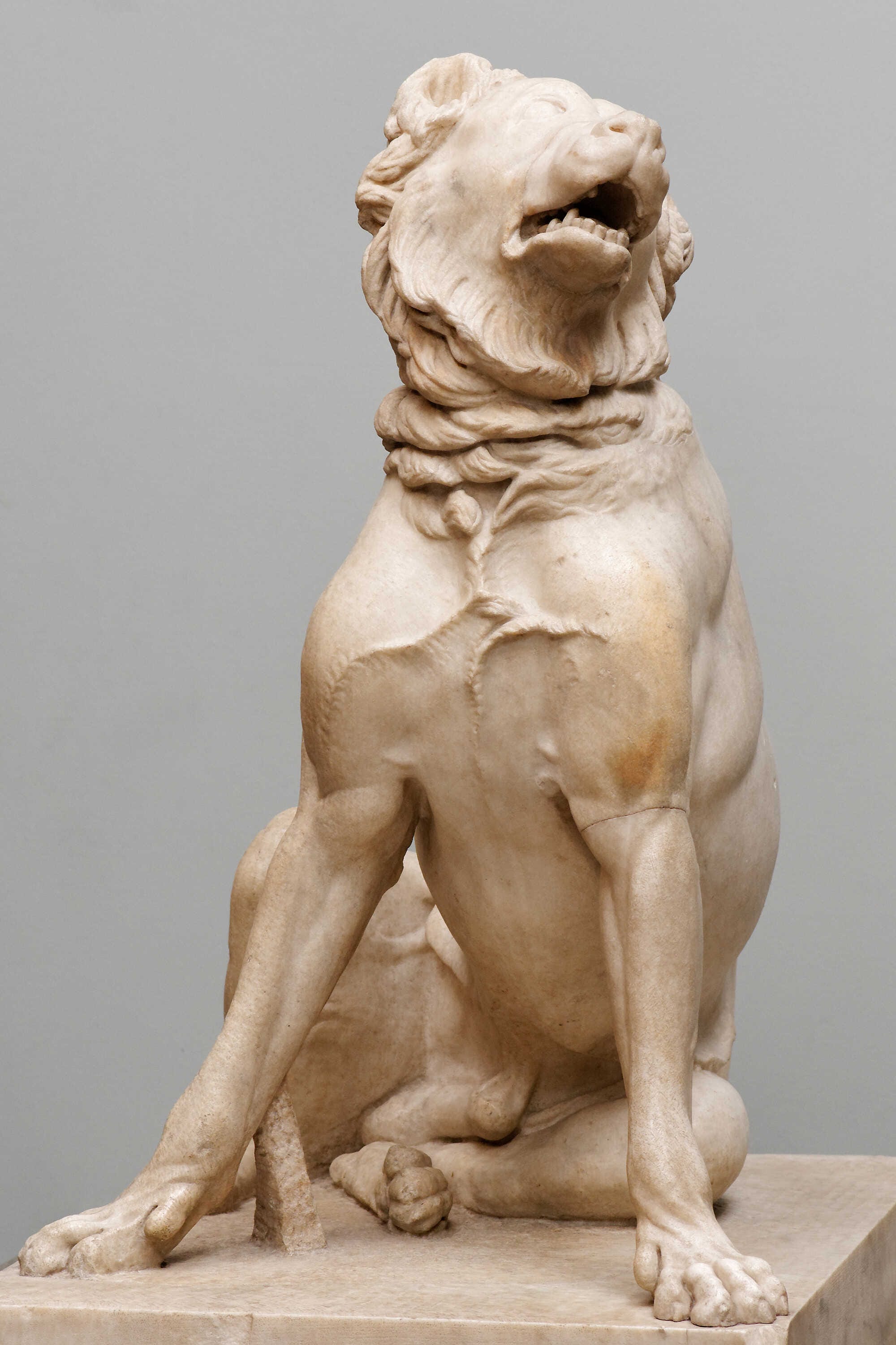Statue of a Molossian hound, Roman copy after a Hellenistic bronze original