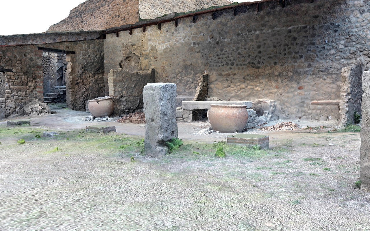 The large tannery of Pompeii