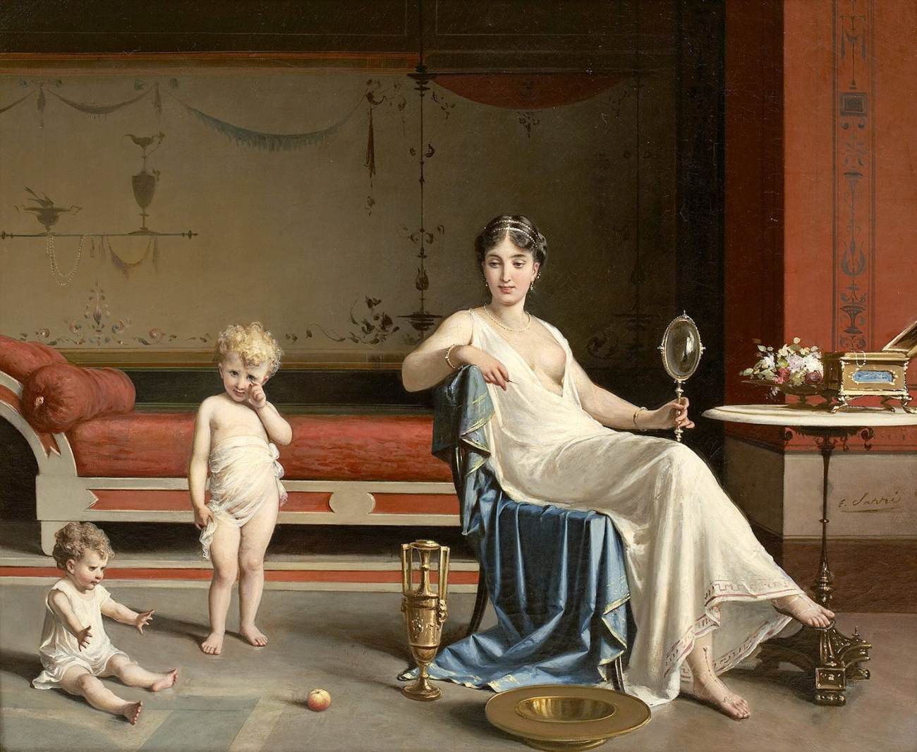 Egisto Sarri: Hour of Games (series Daily Life in Pompeii)