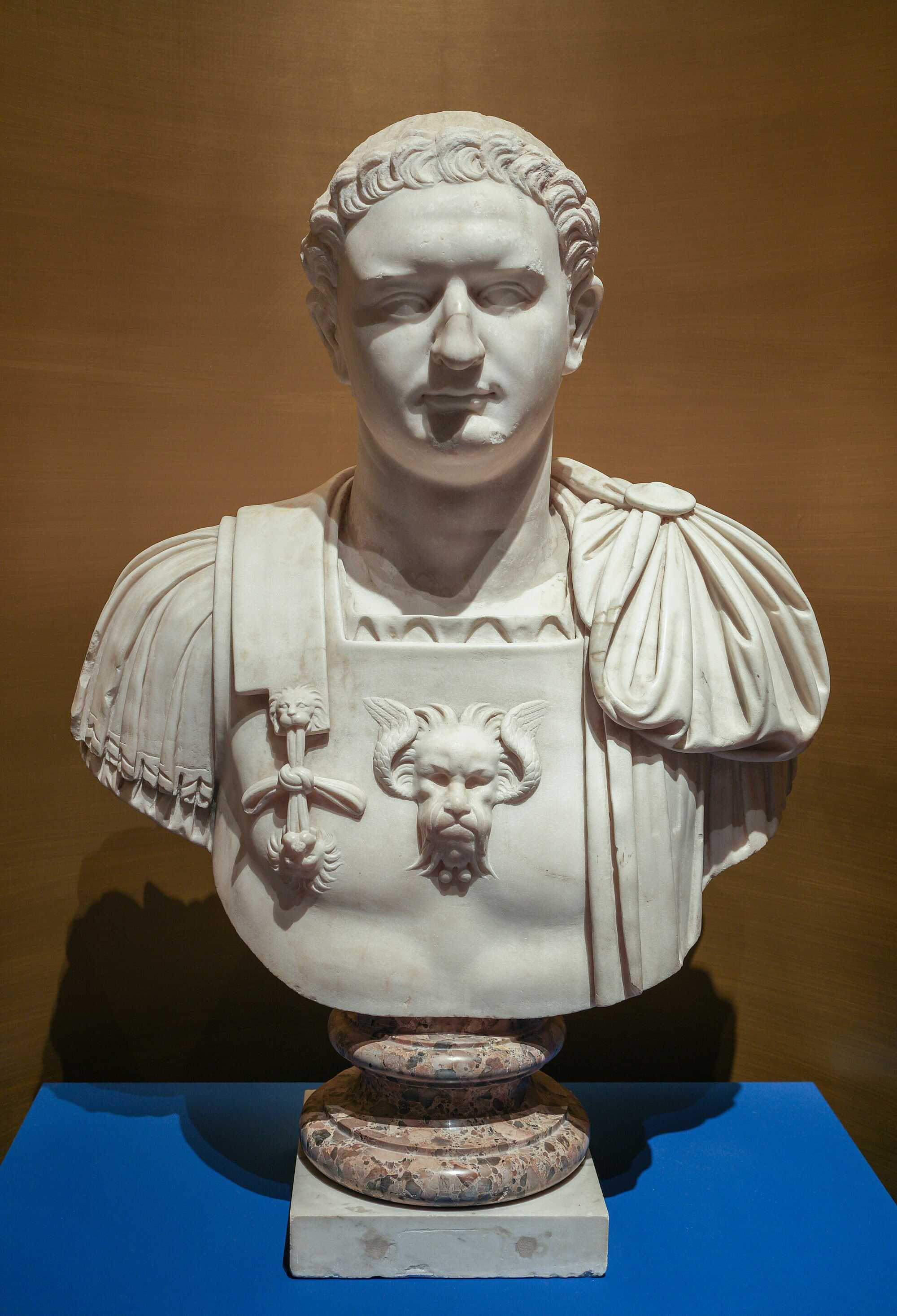 Bust of Domitian - Naples Archaeological Museum.
