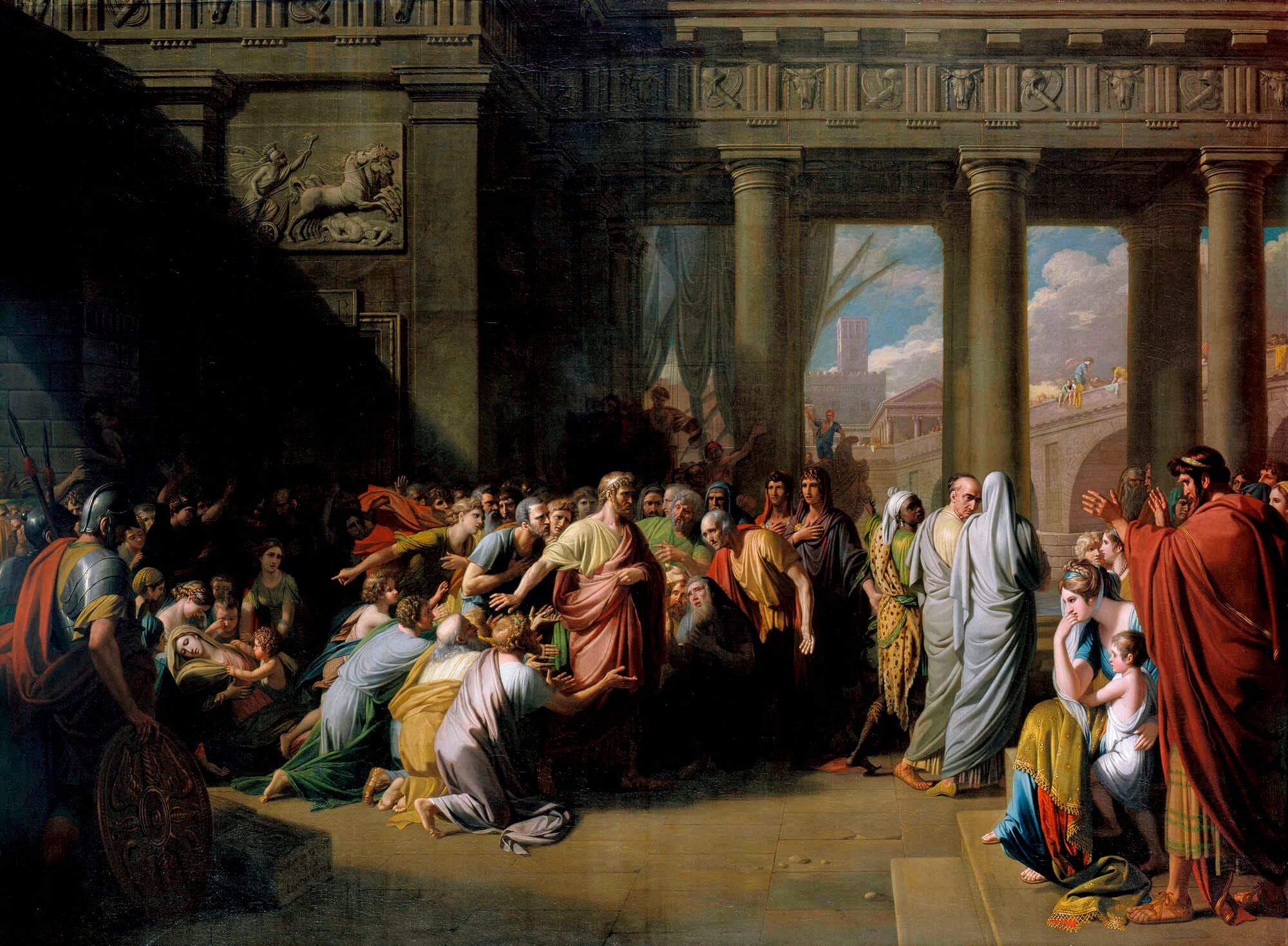 Benjamin West: The Departure of Regulus