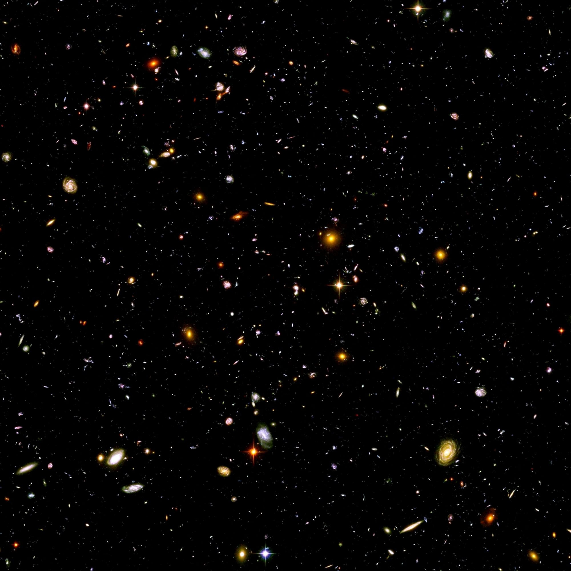 Hubble ultra deep field.