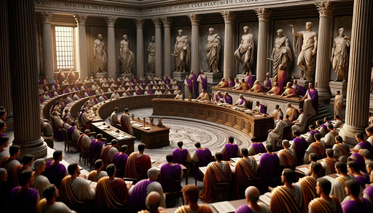 The Roman Senate. Unveiling the power and intrigue behind the most powerful body of the Roman Empire.