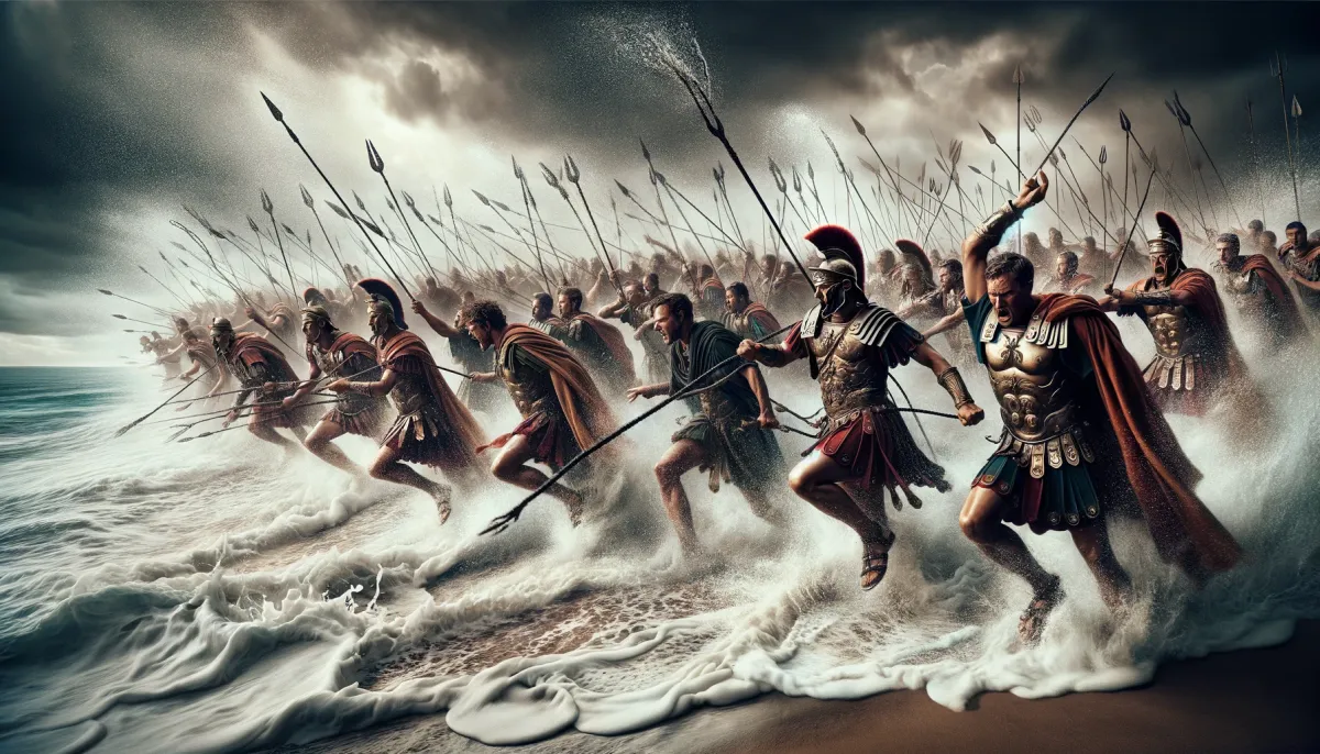 Did Caligula really declare war on Neptune?