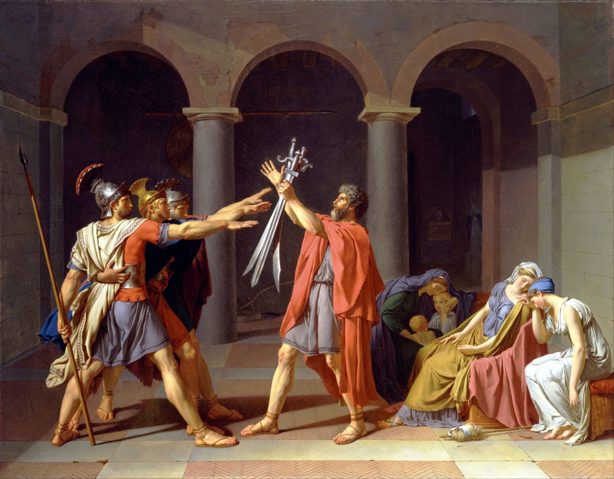 The Roman Salute - Saluto Romano: How did the Romans greet each other?