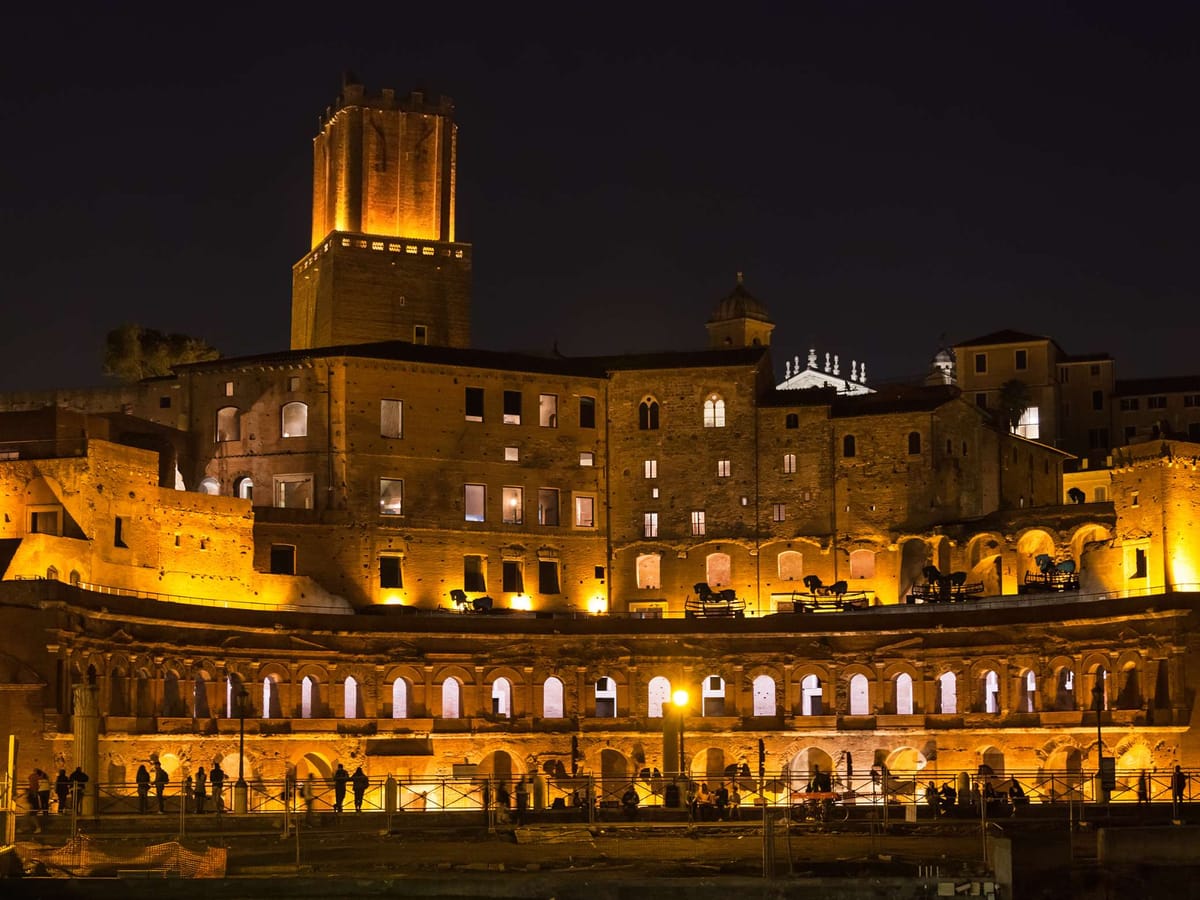 Trajan’s Market: The first ever Shopping Mall was built in Ancient Rome