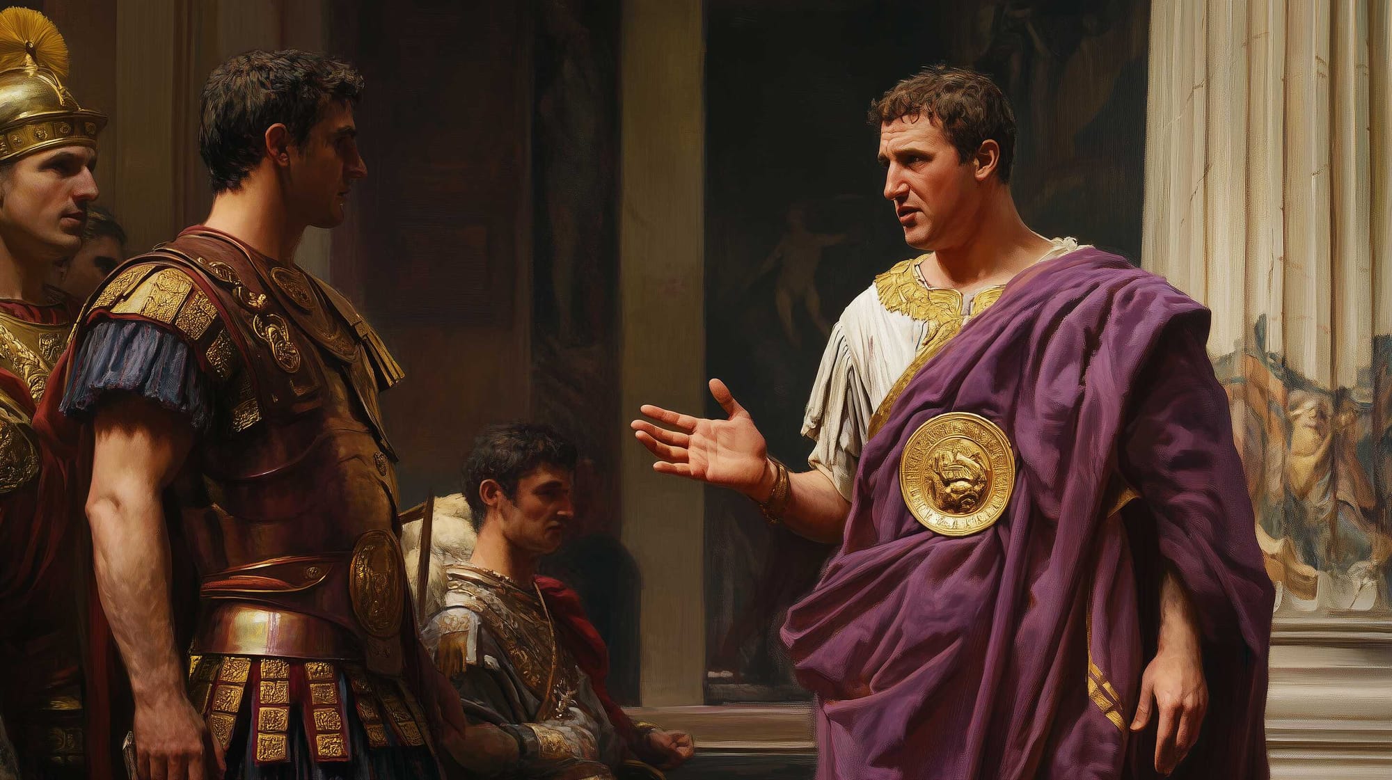 Born in the Purple: Τhe Ιmperial Color of the Roman Empire