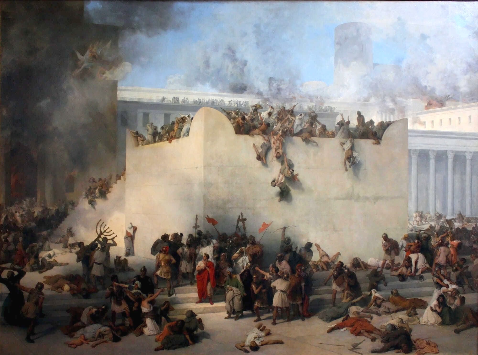 How did Emperor Hadrian’s vengeance led to modern Palestine