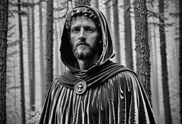 Marcus Aurelius in the Germanic forests.
