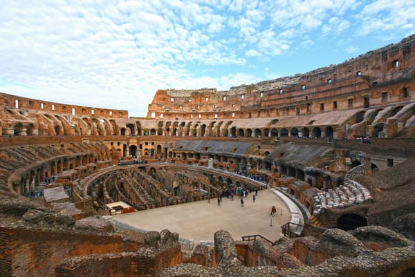 The Colosseum interior today