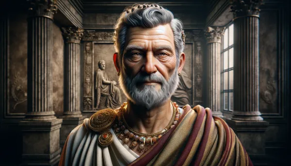 A portrait of Marcus Licinius Crassus. The wealthiest man in history