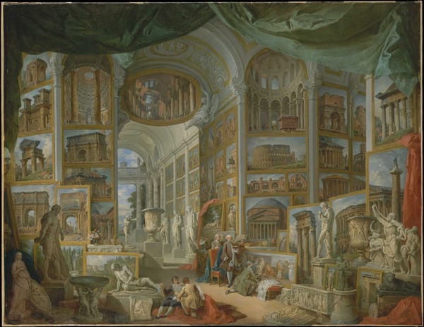 Ancient Rome. Giovanni Paolo Panini, 1757